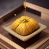 技术编辑吴思远的正面照，他手持平板展示网站数据看板，面带自信笑容，背景为蓝色光效的服务器机房走廊